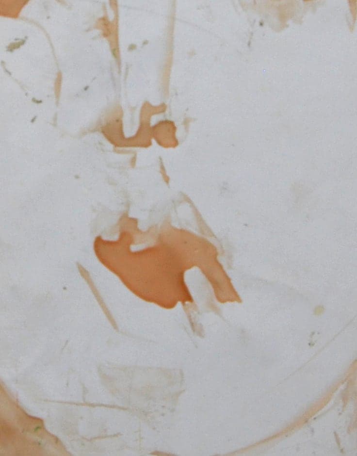 Detalle de textura de «Sin título»