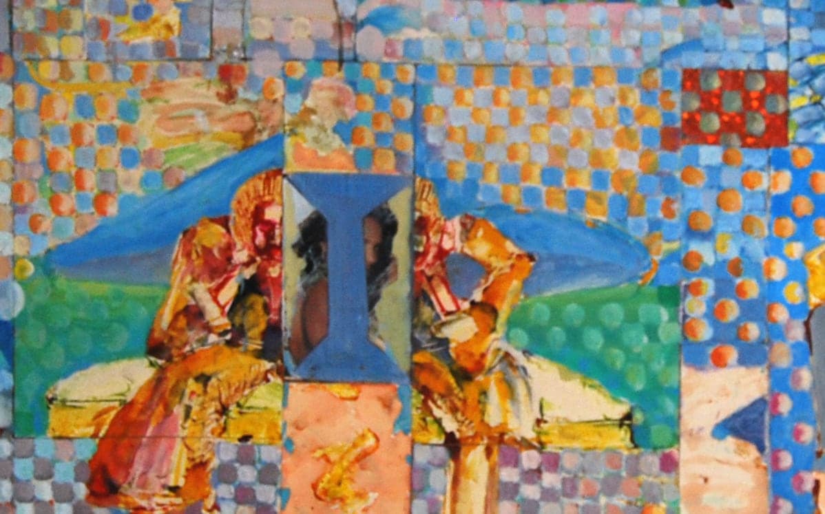 Texture detail of "Untitled"