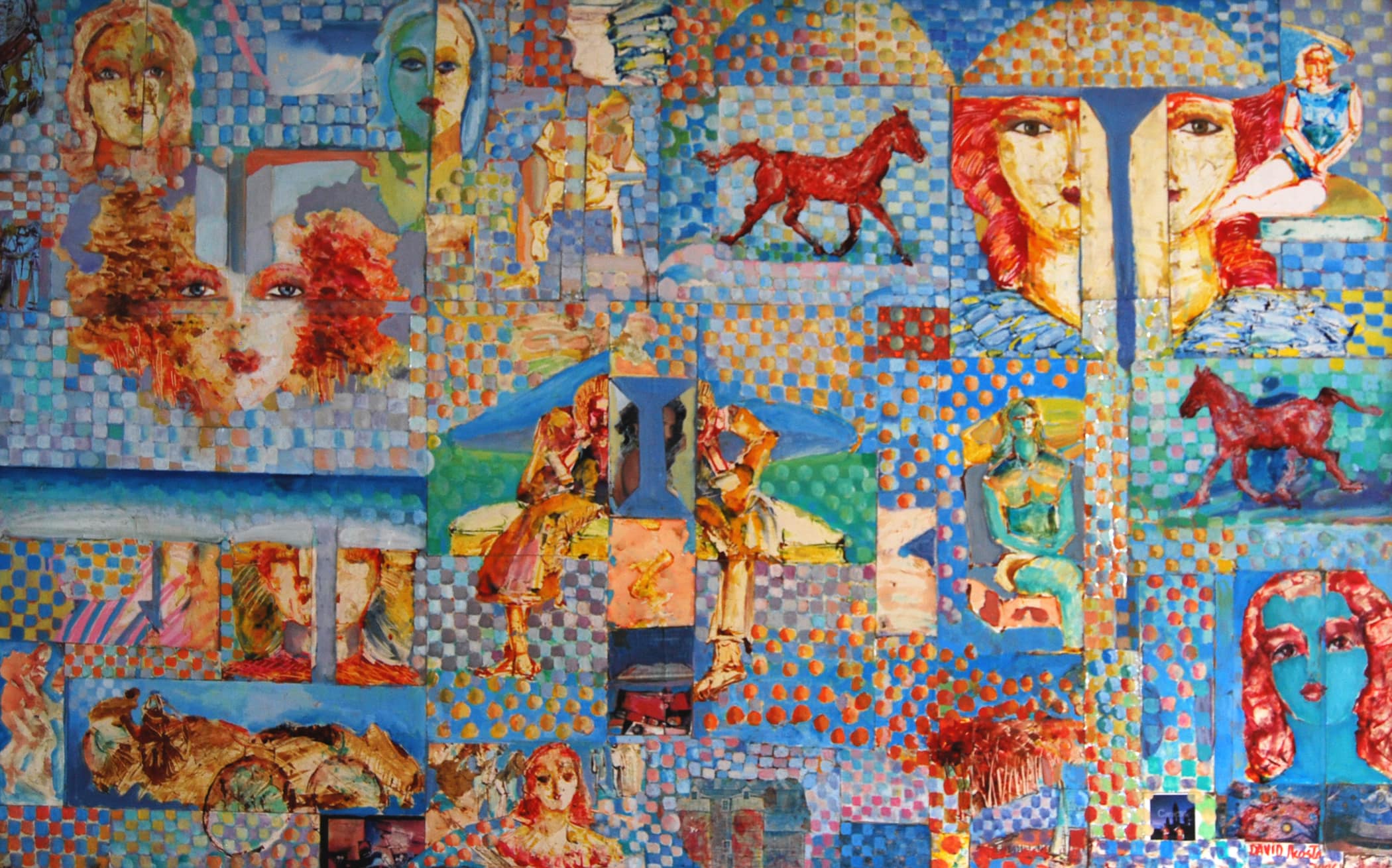 Untitled — David Acosta, 2006. Mixed media.