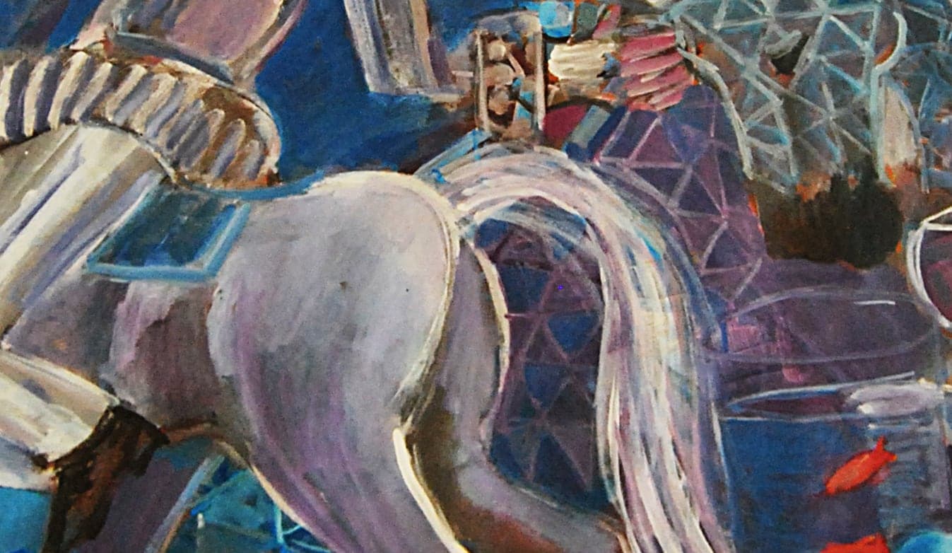 Detalle de textura de «Sin título»