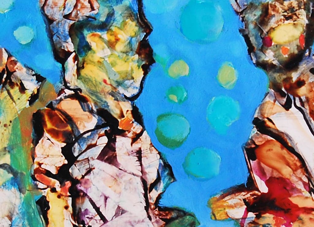 Texture detail of "Untitled"