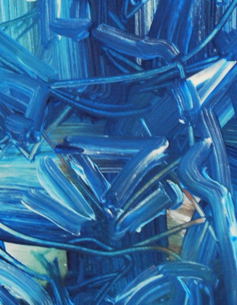 Detalle de textura de «Sin título»
