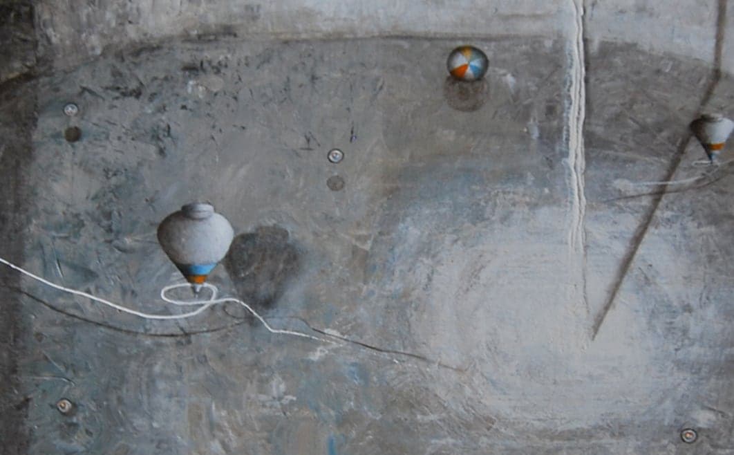 Detalle de textura de «Sin título»
