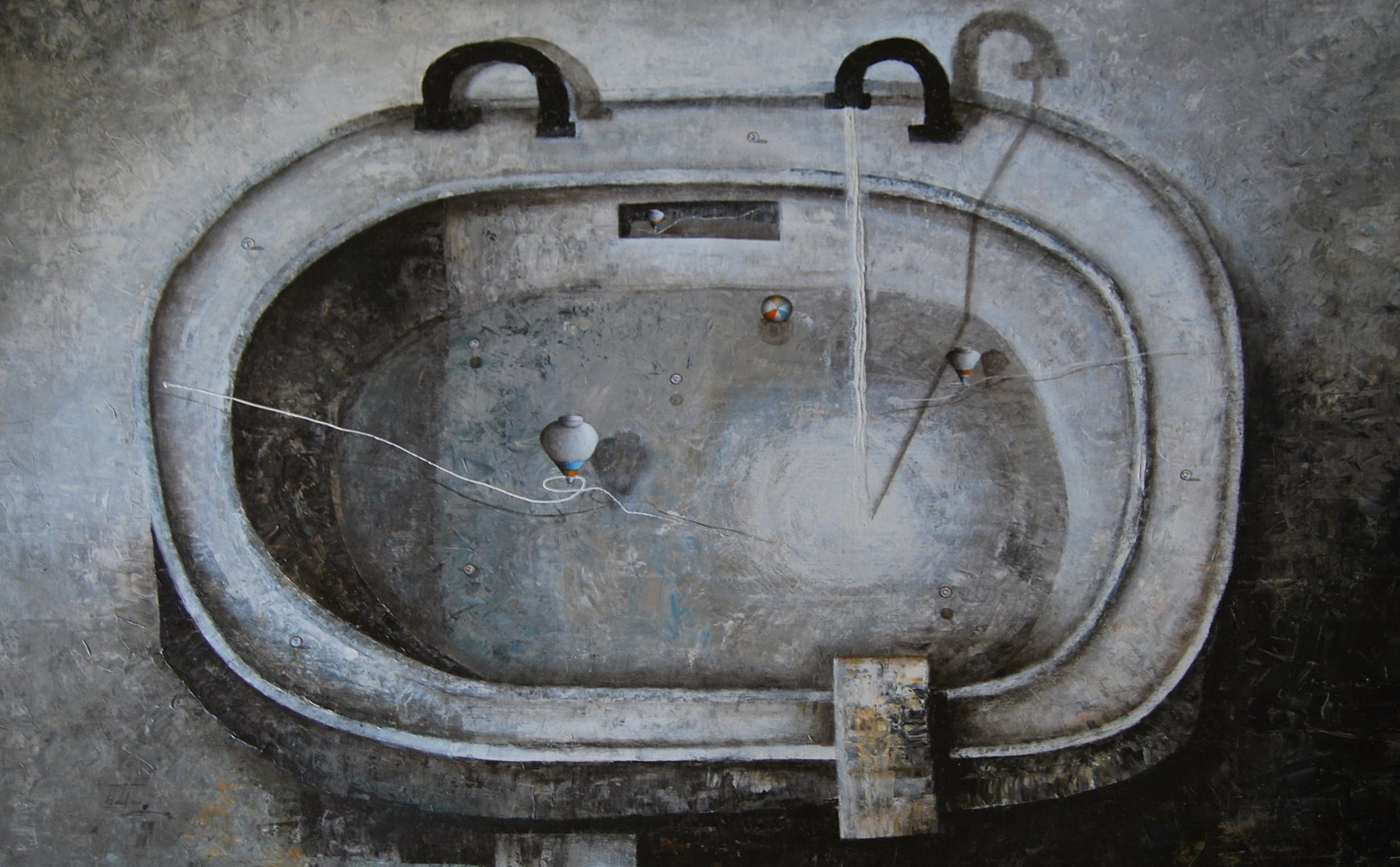 Untitled — José Córdova, 2016. Acrylic on canvas.