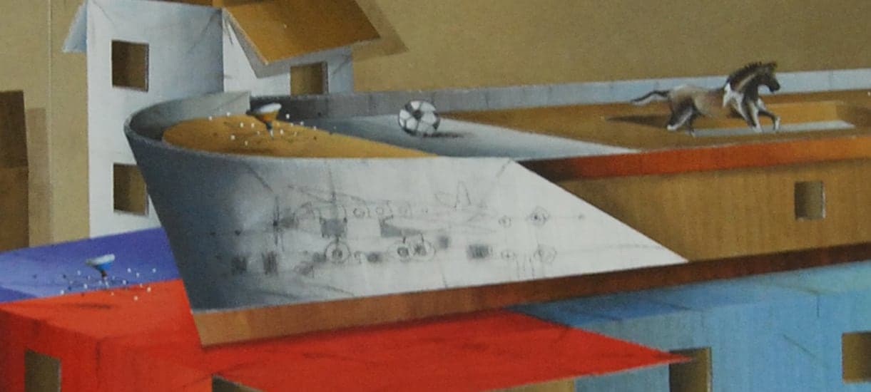 Detalle de textura de «Sin título»