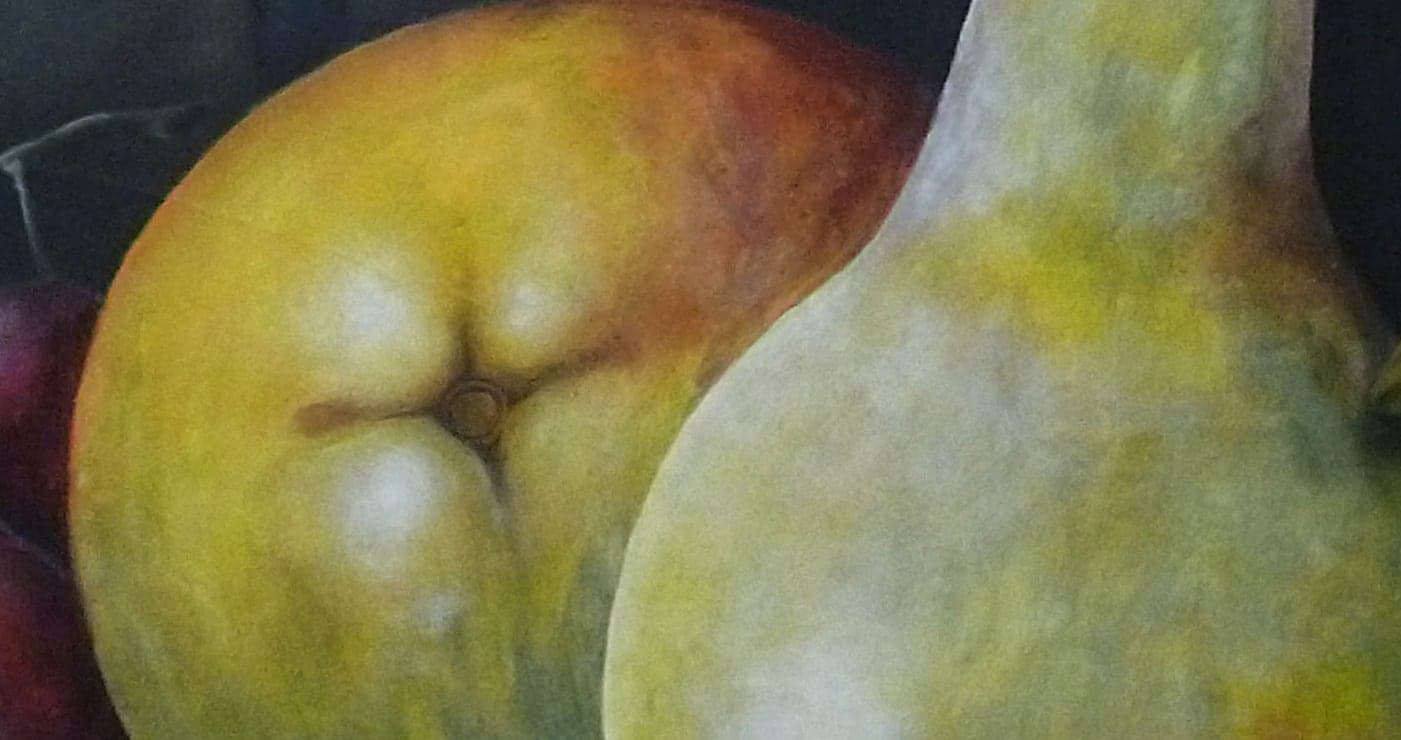 Detalle de textura de «Sin título»