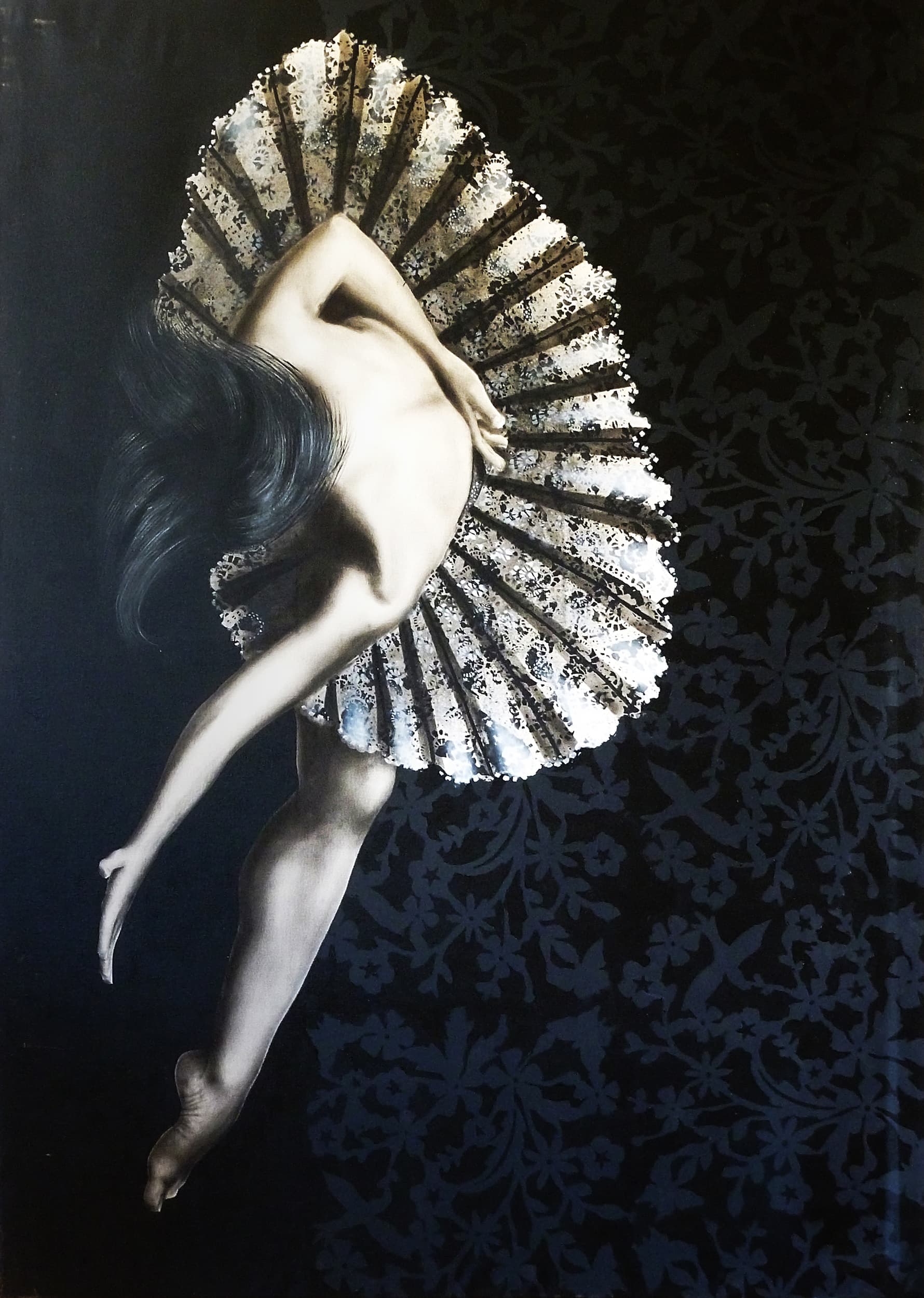 Untitled — Marilyn Duarte, Undated. Mixed media on canvas.