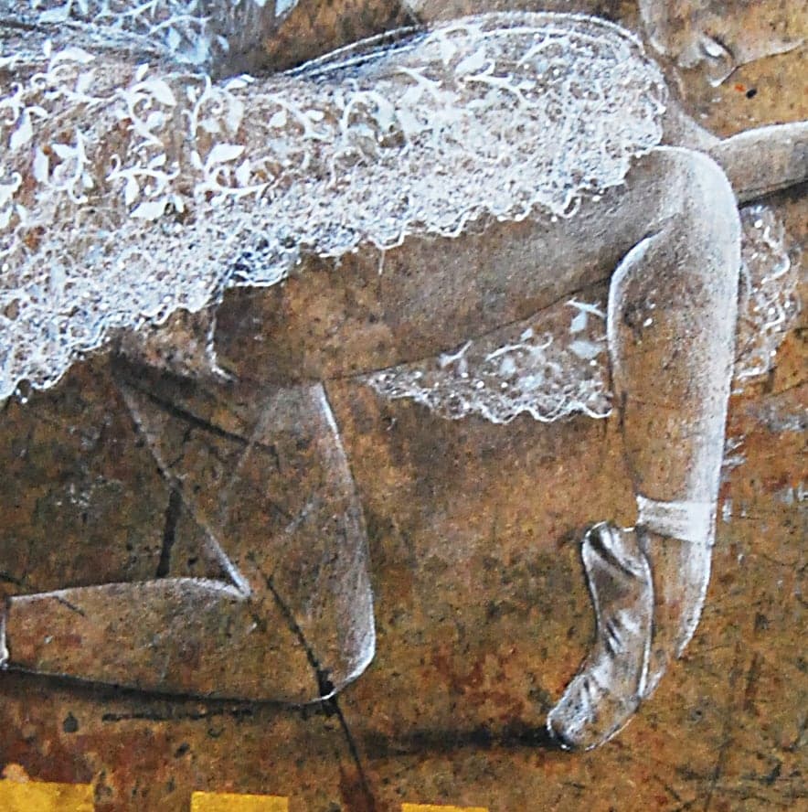 Texture detail of "Untitled"