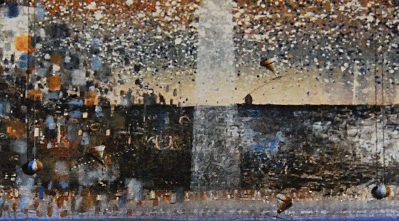 Detalle de textura de «El trueno»