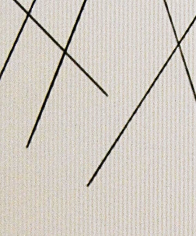 Detalle de textura de «Incisiones y líneas dispersas»