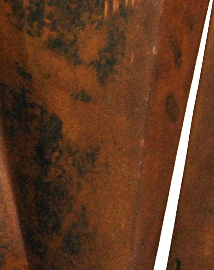 Texture detail of "Untitled"
