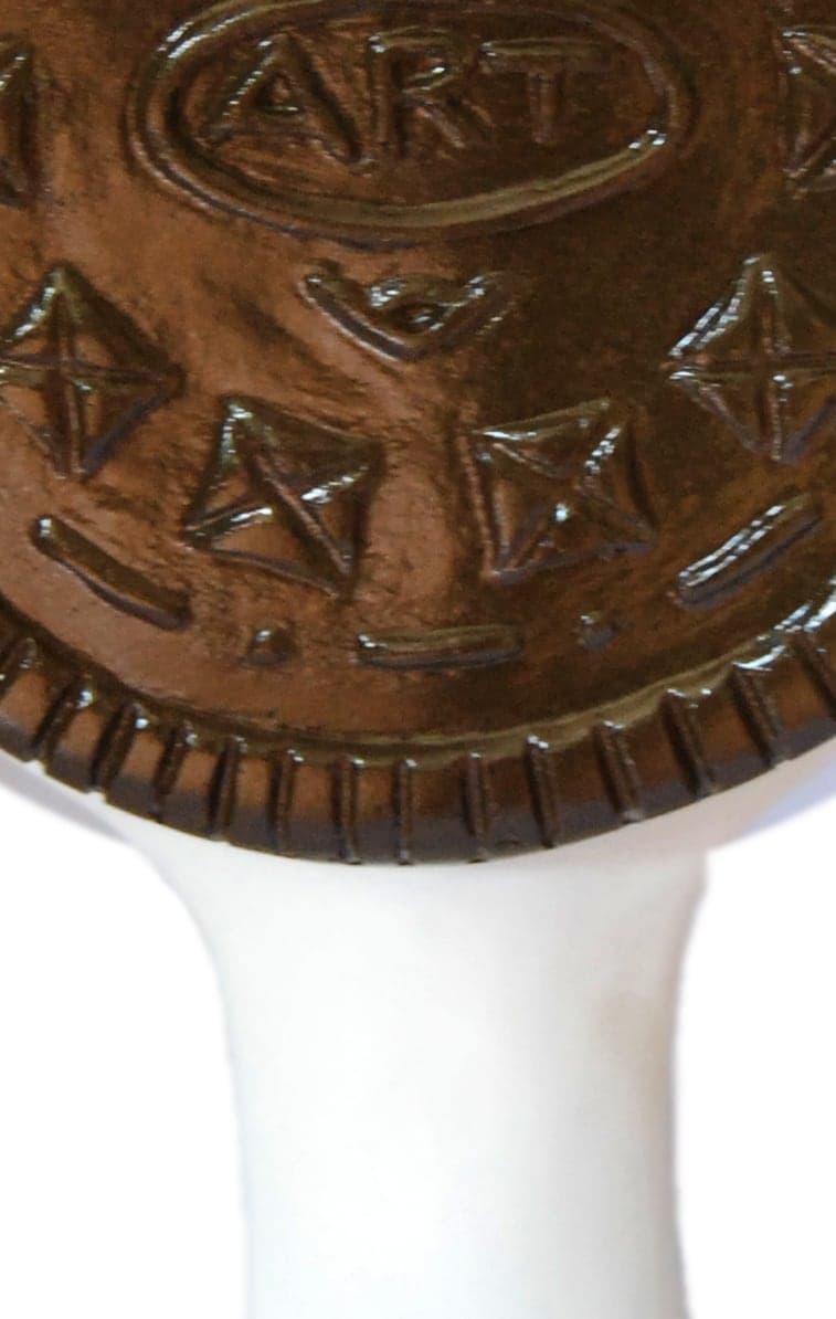Detalle de textura de «Sin título»