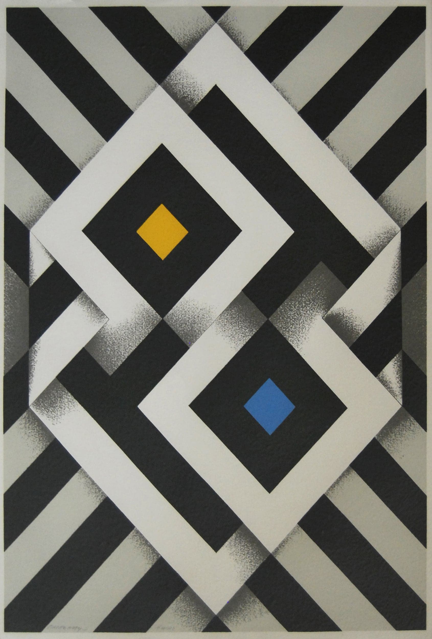 Untitled — Omar Rayo, Undated. Screenprint.