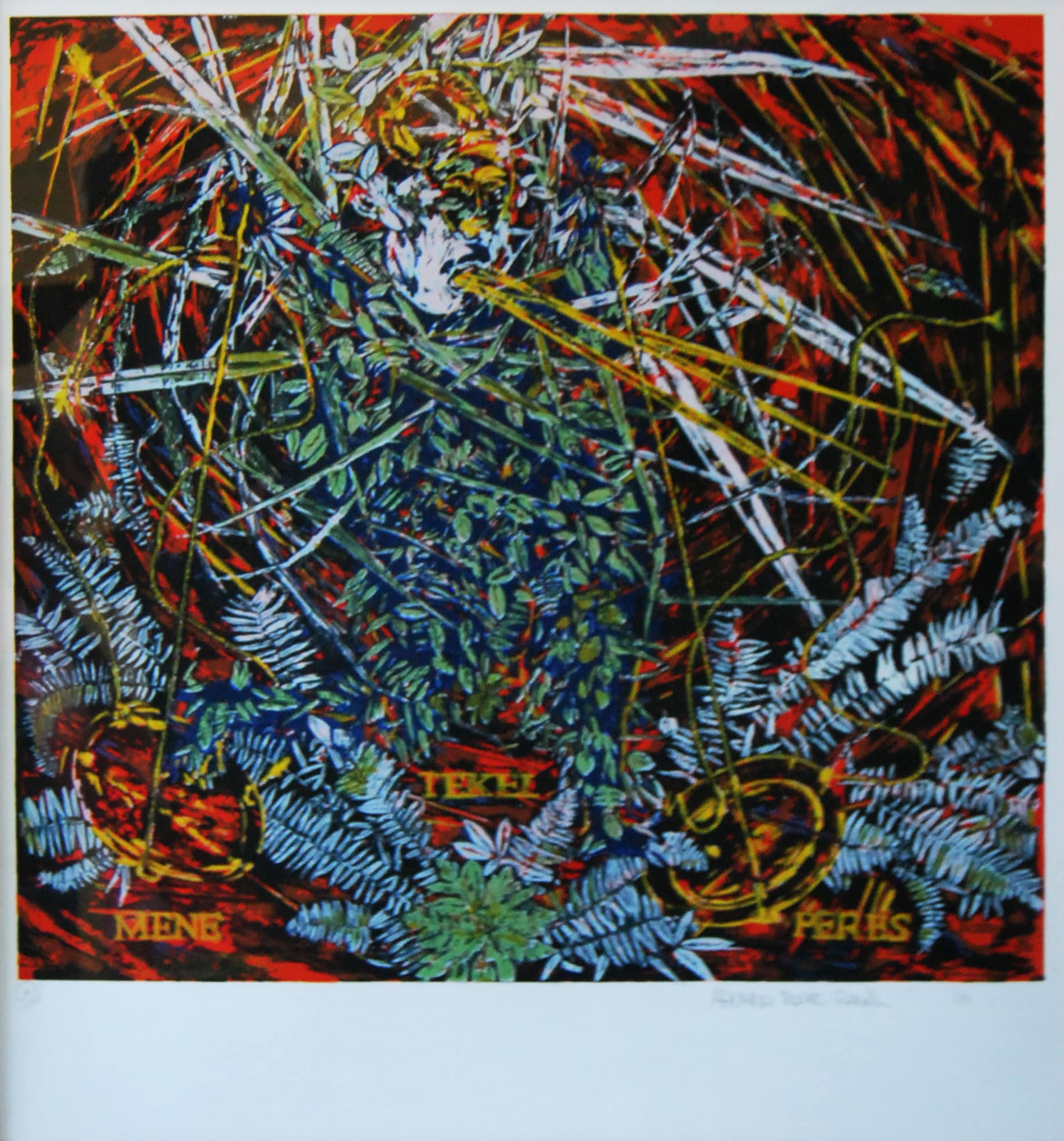 Untitled — Arnaldo Roche Rabell, 1993. Screenprint.