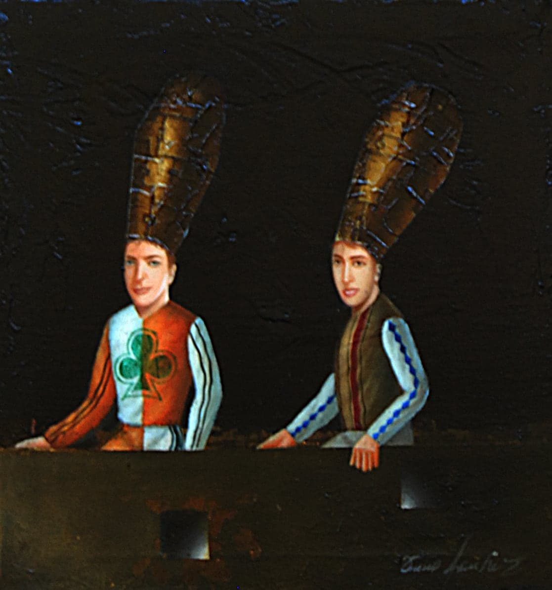 Untitled — Trino Sánchez, Undated. Acrylic on canvas.