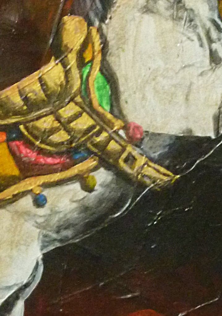 Texture detail of "Untitled"