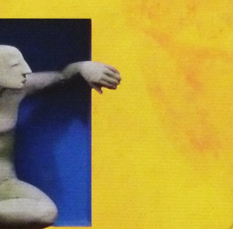 Detalle de textura de «Sin título»