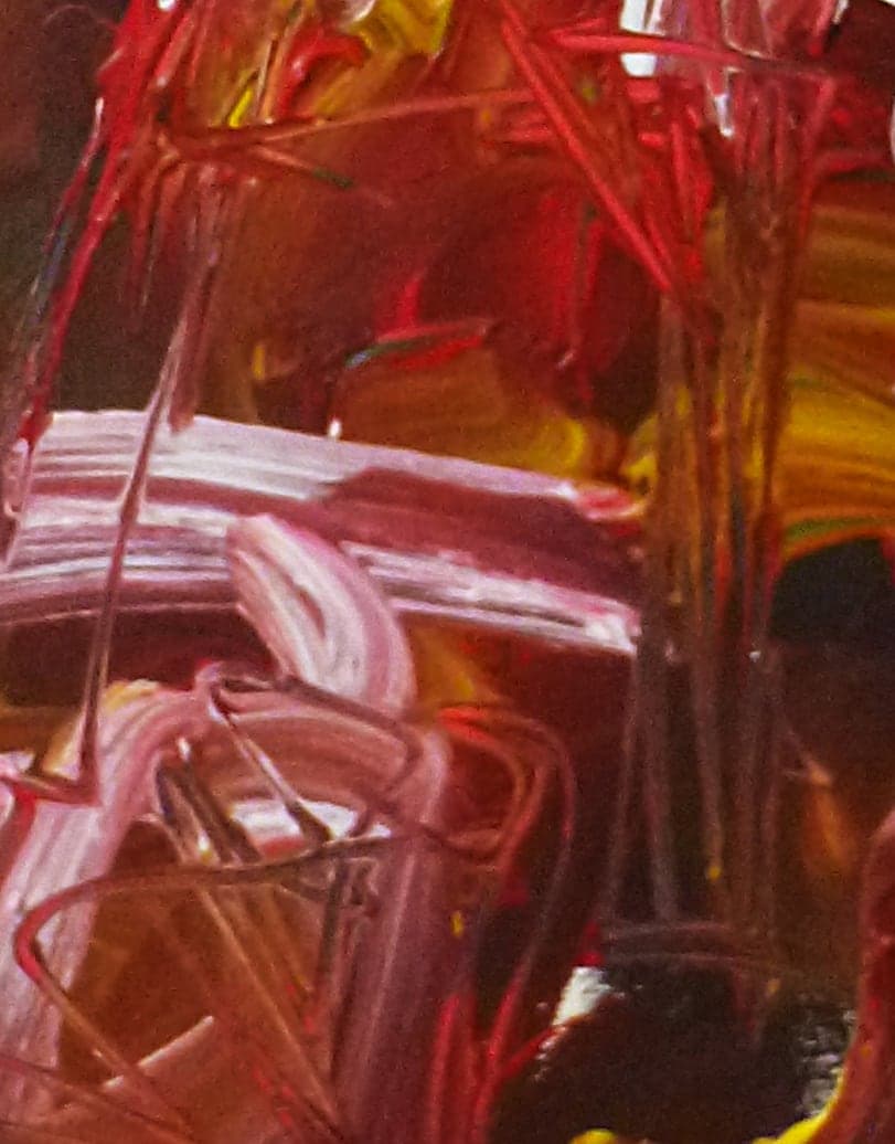 Detalle de textura de «Una temporada en el infierno»
