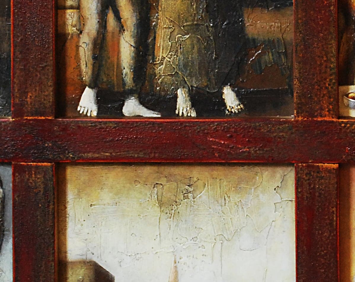 Texture detail of "Ventana del circo"