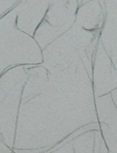 Detalle de textura de «Sin título»